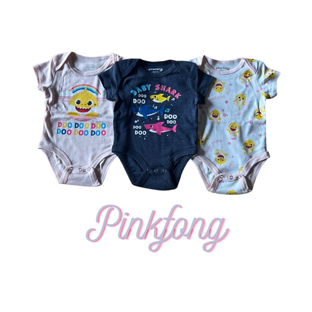 NWT Baby Shark Onesies